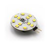 Adeleq LED fényforrás 12 VAC/DC, 2W, 3000 K, G4, 200 lm, 120°, EEI=A+