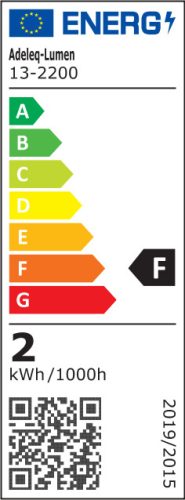 Adeleq LED fényforrás 12 VAC/DC, 2W, 3000 K, G4, 200 lm, 120°, EEI=A+
