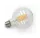 Adeleq LED filament G95 E27 8W 2800K fényforrás, 1040lm