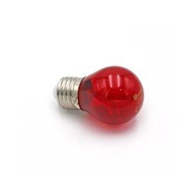   ADELEQ DEKOR LED FILAMENT FÉNYFORRÁS 2W E27 KISGÖMB PIROS 230V