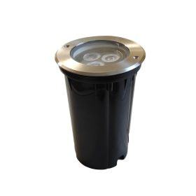   Tronix talajba építhető lámpa 16W 1300LM 3000K 24° IP67 BILLENTHETŐ 15°-ban