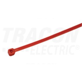   Tracon Normál kábelkötegelő, piros 140×3.6mm, D=2-36mm, PA6.6