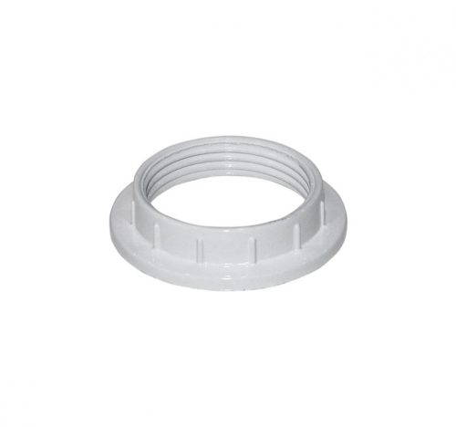 Rögzítő Gyűrű E14 Bakelit Foglalathoz (Fehér)
