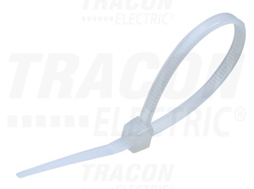 Tracon Normál kábelkötegelő, natúr 180×7.8mm, D=3,5-45mm, PA6.6