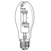 Duralamp HDI-E/C 100W ÁTLÁTSZÓ, E27 100W fémhalogén lámpa, 4200K