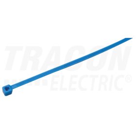   Tracon Normál kábelkötegelő, kék 200×2.6mm, D=1-52mm, PA6.6