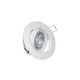 Adeleq 5W Süllyesztett Led Spot , 4000K Natur Fehér ,400Lm , Fehér Kerettel