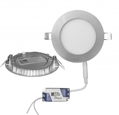 Adeleq Led Panel (Kör Alakú) 6W - Hideg  Fehér 6300K