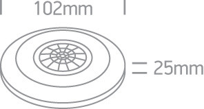 22004 IR Mennyezet Mozgókérzékelő 300W 230V