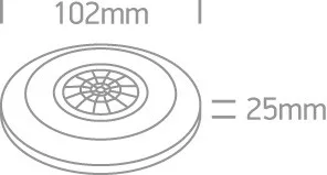 22004 IR Mennyezet Mozgókérzékelő 300W 230V