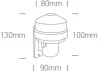 22020 Fotocella nap / éjszaka detektálás 1000W 100-240V IP44