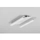 TOPMET LED profil FLAT8 H/UX 1000 mm fehér