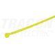 Tracon Normál kábelkötegelő, neon zöld 290×3.6mm, D=2-80mm, PA6.6