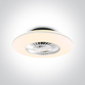   24002 / W Fehér mennyezeti lámpa LED 30W ventilátor 35W IP20 230V