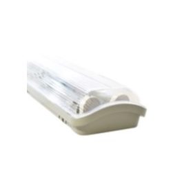   BREK 2x36 T8 led fénycsőre előkészített por- és páramentes lámpatest IP65 120cm, ABS/PS