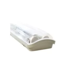   BREK 2x36 T8 led fénycsőre előkészített por- és páramentes lámpatest IP65 120cm, ABS/PS