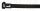 Tracon Nyitható kábelkötegelő, fekete 250×7.6mm, D=10-65mm, PA 6.6