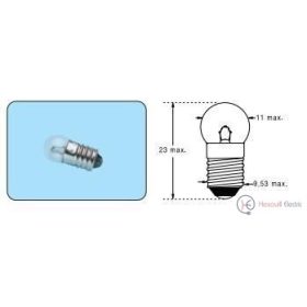   Tungsram ZSEBLÁMPA IZZÓ zsebizzó 3,5V 0,2A E10/13 2782 11x23