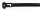 Tracon Nyitható kábelkötegelő, fekete 300×7.6mm, D=10-80mm, PA6.6
