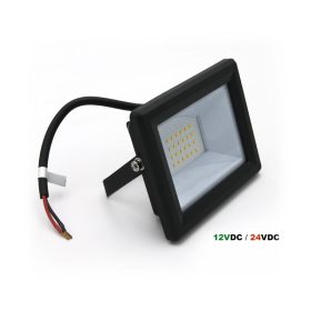  Adeleq Led 12V vagy 24V Dc 20W Reflektor Smd 4000K Közép Fehér