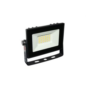 Rgb Led Reflektor 20W 24V Dc , Fekete , Ip65