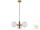 Viokef Pendant 3Light Globe 3094300