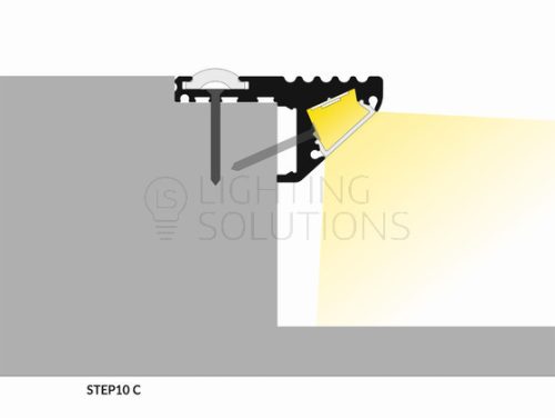 TOPMET LED profil STEP10 C 1000 mm eloxált