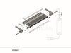 TOPMET LED profil STEP10 C 1000 mm eloxált