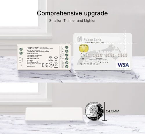 2,4G MiBoxer RGBW vezérlő FUT038s