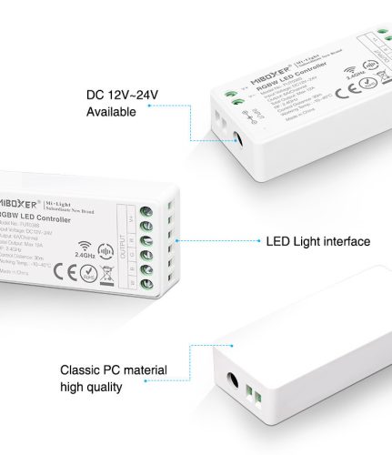 2,4G MiBoxer RGBW vezérlő FUT038s