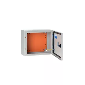 FREDER lemezszekrény 400x300x200mm IP56 szerelőlappal