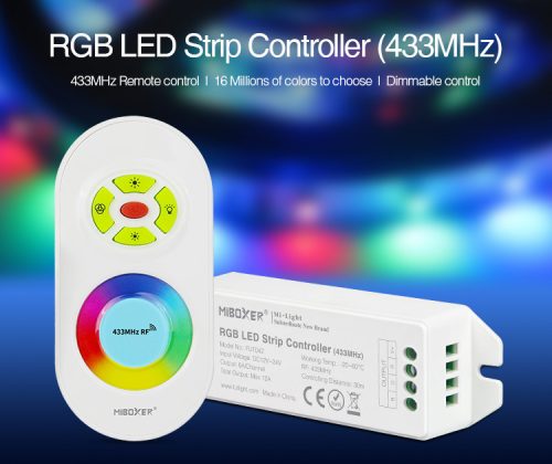 MiBoxer RGB vezérlő+távirányító  FUT042