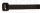 Tracon Normál kábelkötegelő, fekete 370×3.6mm, D=5-108mm, PA6.6