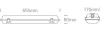 38118E IP65 1xt8 LED cső 600mm PC / PC
