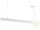 Viokef Linear light WHITE 180cm,80W,7100LM,4000K 3911-0015-4-W-N