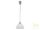 Viokef Pendant light  white Ice-cream 3981600