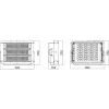 Osram LED fényvető AC 36600lm 5700K fekete-ház alumínium IP65 Eco HP Flood LEDVANCE
