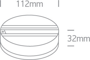 41030 / B Black Surface Mount Base a pálya foltokhoz