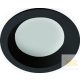 Viokef Recessed Spot Black Round Yan 4151201