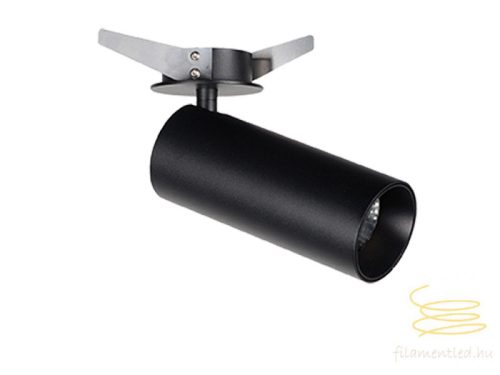 Viokef Downlight Recessed H:150 black Reeds 4185701