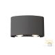 Viokef Wall Lamp Dark Grey Twist 4211001