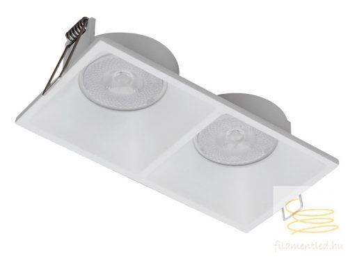 Viokef Recessed 2/L Spotlight  White Fino 4225100