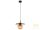 Viokef Pendant light Amber Cairo 4225501