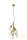 Viokef 6/Lights Pendant  Gold Grape 4232600