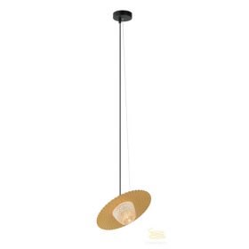 Viokef Pendant Lamp Gold Carmen 4246600