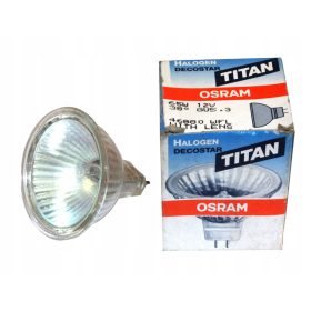   Osram 46880 wfl 65W 12V gu5.3 38° halogén izzó, Decostar Titan zárt