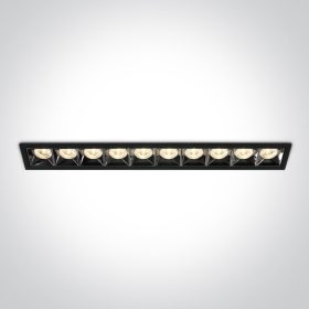 50006b / b / w Fekete LED 40W WW 38DEG IP20 230V