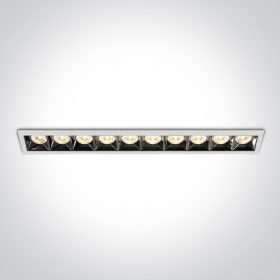 50006B / W / W fehér LED 40W WW 38DEG IP20 230V