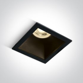   50105m / b / b fekete gu10 10W fekete fényvisszaverő sötét fény