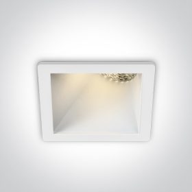   50105MA / W / W fehér GU10 10W fehér fényvisszaverő sötét fényes asszimetrikus